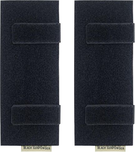 Molle Hook and Loop Panel Tactical Morale Patches Board Even Number Gear Attachment (Coyote Brown, 7.5 x 3 in, 2 Pieces) in Kuwait