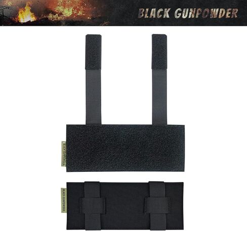 Molle Hook and Loop Panel Tactical Morale Patches Board Even Number Gear Attachment (Coyote Brown, 7.5 x 3 in, 2 Pieces) in Kuwait