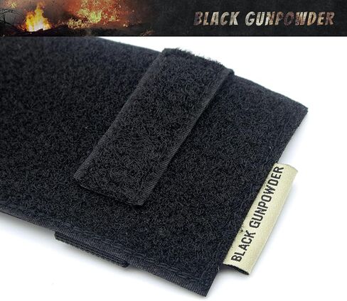 Molle Hook and Loop Panel Tactical Morale Patches Board Even Number Gear Attachment (Coyote Brown, 7.5 x 3 in, 2 Pieces) in Kuwait