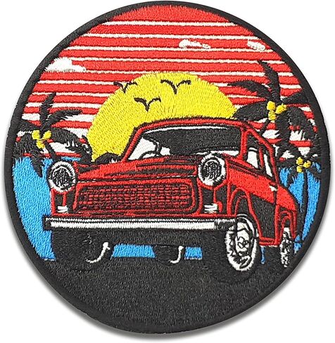 Adventure Explore The World - Offroad Patch - Outdoor Patch - Embroidered Patch - Hook and Loop Patch - Patch for Backpacks, Hats, Jackets, Vest - Patches for Clothes, Backpack Accessories in Saudi Arabia