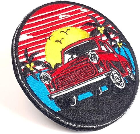 Adventure Explore The World - Offroad Patch - Outdoor Patch - Embroidered Patch - Hook and Loop Patch - Patch for Backpacks, Hats, Jackets, Vest - Patches for Clothes, Backpack Accessories in Saudi Arabia