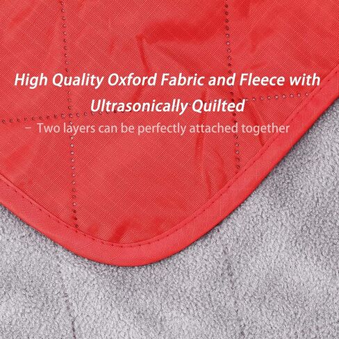 Waterproof Warm Fleece Outdoor Blanket Extra Large Lightweight Portable with Carry Bag for Stadium, Picnic, Camping, Beach, Dogs, Sofa in Saudi Arabia