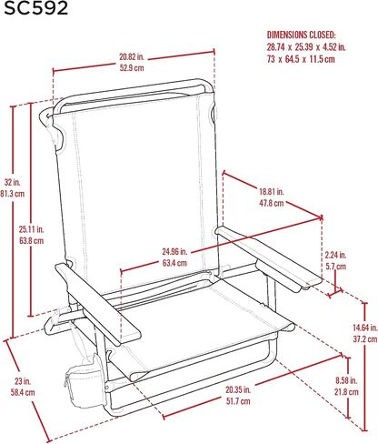 تومي باهاما شنطة ظهر كلاسيكية مسطحة قابلة للطي بـ5 اوضاع بتصميم مخطط باللونين الازرق والاخضر، مقاس 23 انش × 25.2 انش × 31.5 انش in Kuwait