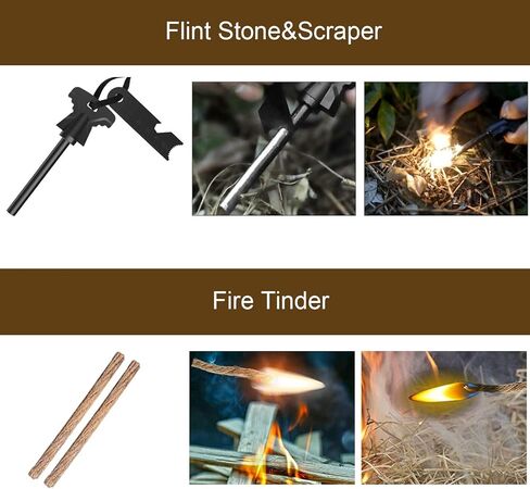 هدايا للأب الرجال له مجموعة البقاء على قيد الحياة 36 في 1، معدات ومعدات البقاء على قيد الحياة، أدوات رائعة لعيد الأب للرجال، أفكار هدايا عيد الميلاد للزوج والصديق في سن المراهقة، حشوات تخزين للتخييم في حالات الطوارئ in Kuwait