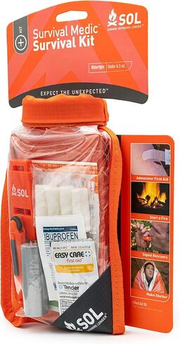 S.O.L. Survival Medic in Dry Bag in Saudi Arabia