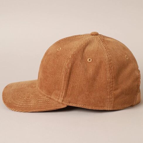 MIRMARU Classic Corduroy Cotton Baseball Caps Vintage Low Profile Dad Hat with Adjustable Strap with Brass Buckle in Kuwait