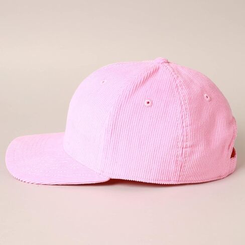 MIRMARU Classic Corduroy Cotton Baseball Caps Vintage Low Profile Dad Hat with Adjustable Strap with Brass Buckle in Kuwait