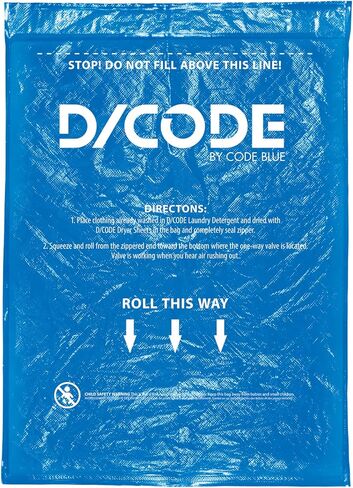 D/CODE by Code Blue Scent Elimination Compression Bags, 4-Pack in Kuwait