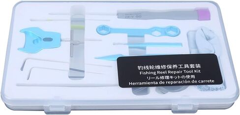 Fishing Reel Maintain Tools Kit, Low-Profile Reel Fishing Line Maintain Repair Conversion Remove Tools in Saudi Arabia