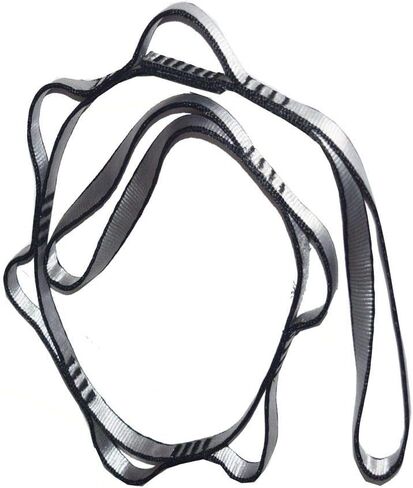 YOBEYI 2pcs Nylon Daisy Chain 6 Loop Adjustable Multipurpose Strap Rope 25kN Strong Climbing Straps 43 Inches for Yoga Swing Yoga Hammock Trapeze Ceiling Anchors Daisy Chains in Kuwait