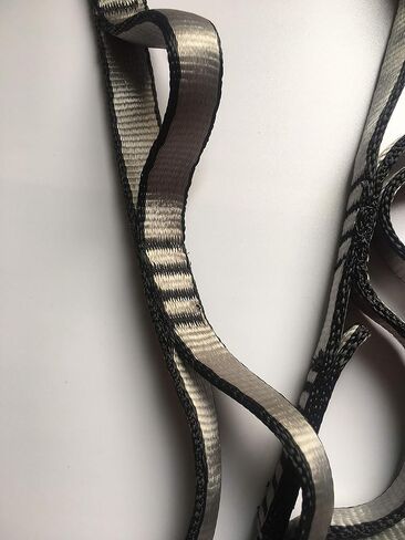 YOBEYI 2pcs Nylon Daisy Chain 6 Loop Adjustable Multipurpose Strap Rope 25kN Strong Climbing Straps 43 Inches for Yoga Swing Yoga Hammock Trapeze Ceiling Anchors Daisy Chains in Kuwait