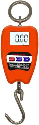 Hanging Weight Scale Industrial Heavy Duty for Farm, Hunting, Bow Draw Weight, Big Fish & Hoyer Lift with Accurate Sensor Digital, Professional (440LBS Orange) in Kuwait