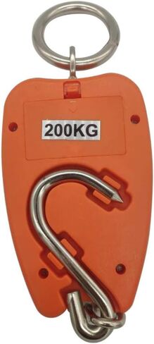 Hanging Weight Scale Industrial Heavy Duty for Farm, Hunting, Bow Draw Weight, Big Fish & Hoyer Lift with Accurate Sensor Digital, Professional (440LBS Orange) in Kuwait