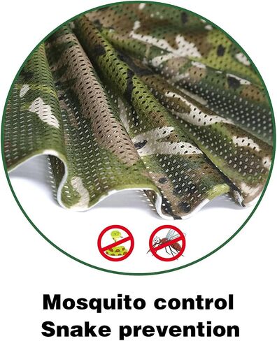 WINWAY Camo Netting Burlap Cradle Mesh Fabric - 75D Camouflage Netting for Hunting Blinds, Camping Military Tree Stands, Ground Cover,Decoration in Saudi Arabia