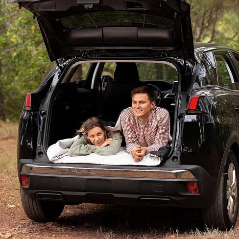 Zone Tech Double Camping Sleeping Bag with 2 Pillows – 3-4 Season Lightweight Waterproof Warm & Cool Weather Adult & Kids Sleeping Bag Converts into 2 Single -Camping, Hiking, & Outdoors in Kuwait