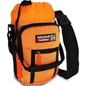Wild Wolf Outfitters - #1 Best Water Bottle Holder for 64 oz Bottles - Carry, Protect and Insulate Your Flask with This Military Grade Carrier w/ 2 Pockets and an Adjustable Padded Shoulder Strap. in Saudi Arabia