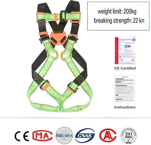 HeeJo Kids Body,Climbing Youth Safety Zipline Climbing Belts for Outdoor Expanding Training 7~13 Years in Kuwait