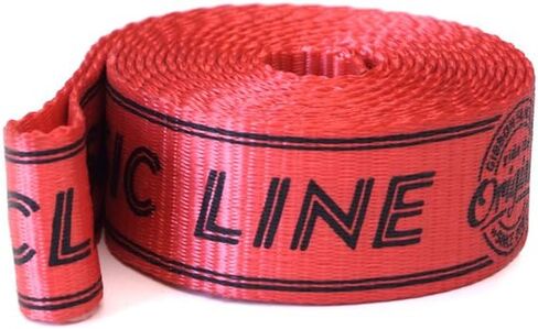 نسيج كلاسيكي من Giannon Slacklines، باللون الأحمر، الطول 4.5 م، العرض 50 مم/ 2 بوصة، حزام بديل in Kuwait