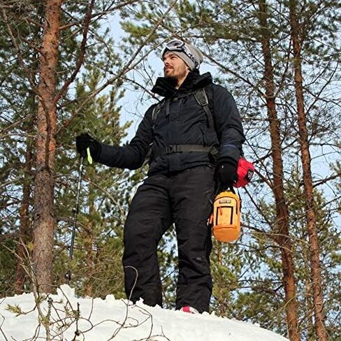 Wild Wolf Outfitters - أفضل حامل لزجاجات المياه رقم 1 لزجاجات سعة 64 أونصة - يمكنك حمل القارورة وحمايتها وعزلها باستخدام هذا الحامل من الدرجة العسكرية المزود بجيبين وحزام كتف مبطن قابل للتعديل. in Kuwait