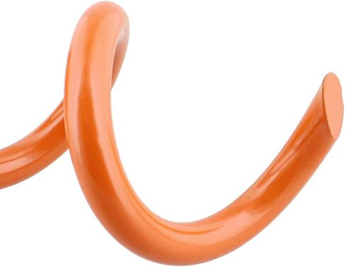 7Penn Spiral Ground Anchors - 10 Inch Orange Tent Stakes Heavy Duty Ground Screw Anchor Twist Stakes, 4 Pack in Kuwait