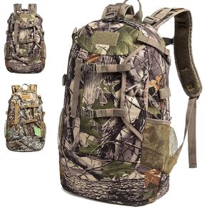 Hunting Backpack,Outdoor Hunting Daypack for Bow or Rifle with Rain Cover. (Green)