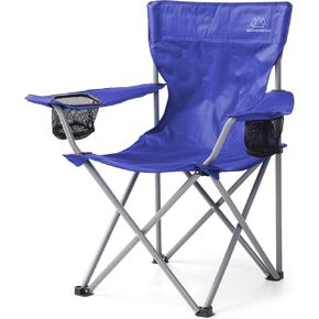 Anytime Chair for Camping, Sports, and The Outdoors w/Carry Bag, Camping Chairs for Adults, Folding Chair for Outside, (by Caddis Sports Inc.)
