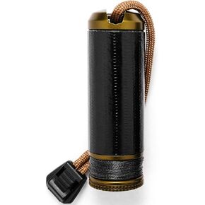 Exotac ripSPOOL Lightweight Bushcraft and Survival Complete Field Repair Kit and FireCord Lanyard for First Aid, Fire-Starting, Tool Creation, Fishing, and Navigation Tasks, Made in The USA
