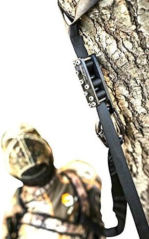 نظام نزول الطوارئ من Treestand. محول حزام الأمان للصيد. جهاز حزام الأمان لحامل الشجرة من وينجمان للصيد in Saudi Arabia