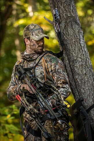 نظام نزول الطوارئ من Treestand. محول حزام الأمان للصيد. جهاز حزام الأمان لحامل الشجرة من وينجمان للصيد in Saudi Arabia