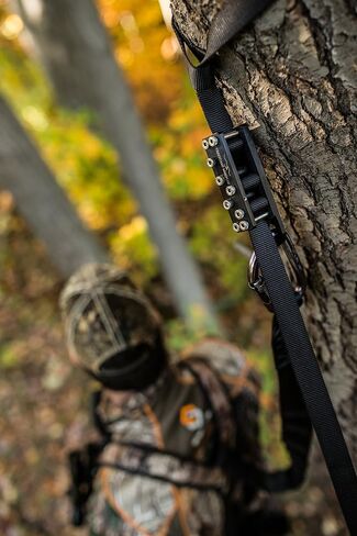 نظام نزول الطوارئ من Treestand. محول حزام الأمان للصيد. جهاز حزام الأمان لحامل الشجرة من وينجمان للصيد in Saudi Arabia