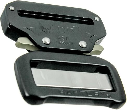فيوجن كلايمب للجنسين ADF-220-50-BLK رابتور Ii 2 بوصة التكتيكية العسكرية الألومنيوم سريع التحرير بنطلون شوتر ريجر الصيد حزام رياضي إبزيم أسود، مقاس واحد in Saudi Arabia