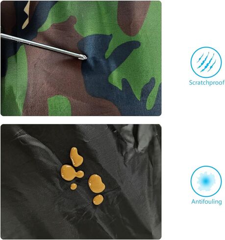 غطاء للمطر على الظهر من Storvyllf، عبوتين من غطاء حقيبة الظهر المقاوم للماء (35-50 لتر) للمشي لمسافات طويلة والتخييم والسفر وركوب الدراجات في الهواء الطلق، خفيف الوزن وصغير الحجم وقابل للحمل in Kuwait