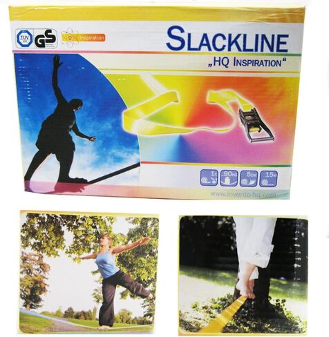 حبل المشي الكلاسيكي Slackline 15 متر/49 قدم 15 متر حبل مشدود + حقيبة جديدة in Kuwait