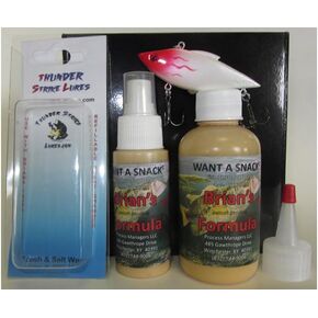 Thunder Strike Lures Gift Box - Liquid attractant & Lipless Crank Bait with refillable Chamber. in Saudi Arabia