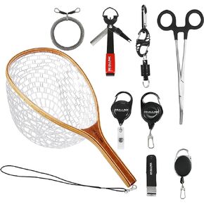 Fly Fishing Tools Kit and Accessories Combo Kits, Fishing Quick Nail Knot Tying Tool, Hook Remover Forceps and Pliers, Stainless Steel Salmon and Trout Multiple Fishing Set Gear Tool Assortment in Saudi Arabia