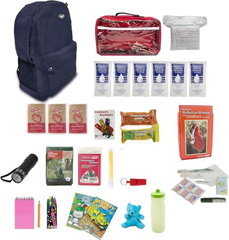 Emergency Zone - Keep-Me-Safe Children's Deluxe 72-Hr Emergency Survival Kit in Saudi Arabia