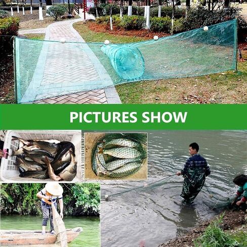 Lawaia Crawfish Trap Fish Trap Fishing Net Collapsible Crab Trap/Portable Minnow Trap Folded Cast Net with Float and Chain for Shrimp,Lobster,Crab(3m) in Kuwait