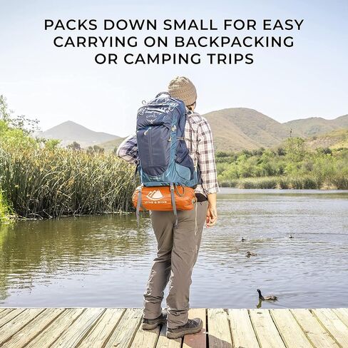 Hyke & Byke Zion Hiking & Backpacking Tent - 3 Season Ultralight, Waterproof Tent for Camping w/Rain Fly and Footprint - 2 Person - Forest Green in Kuwait