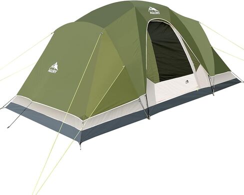 8 Person Camping Tents, 14’ X 8’ X 72'', Easy Set Up,Waterproof Family Tent for Outdoors & Travel with Large Mesh Windows in Saudi Arabia