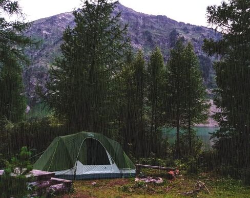 8 Person Camping Tents, 14’ X 8’ X 72'', Easy Set Up,Waterproof Family Tent for Outdoors & Travel with Large Mesh Windows in Saudi Arabia
