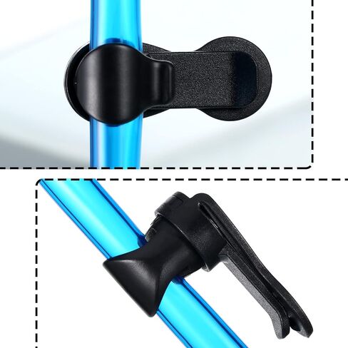 Moxweyeni Bladder Clip Water Tube Clip Military Backpack Clips Tactical Backpack Accessories for Source Hydration Packs Water Bladders Holding Drinking Valve Tube in Place (Classic Style, 3) in Kuwait