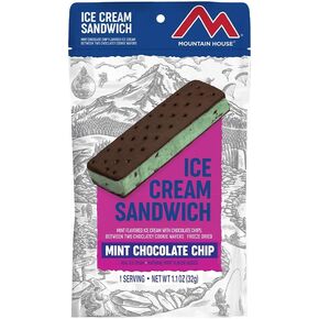 Mountain House Mint Chocolate Chip Ice Cream Sandwich | Freeze Dried Backpacking & Camping Food in Kuwait