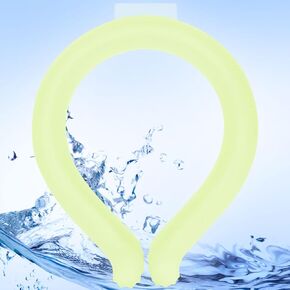 Cooling Neck Wraps Neck Cooling Tube Neck Coolers for Extremely Hot Weather, Easy To Wear Neck Ice Pack Wrap, Keeping Cool in the Heat, Instant Cooling Refresh for Hot Flashes Menopause Outworks(Blue)