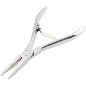 Booms Fishing SR4 Fishing Split Ring Pliers,Stainless Steel Tackle Split Ring Pliers,Saltwater Resistant Fishing Tools