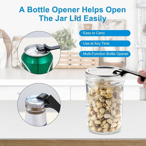 2 in 1 Mason Jar Vacuum Sealer - Food Vacuum Sealer Food Jar Protector Vacuum Sealing Kit For Wide-Mouth And Regular-Mouth Mason Jars, in Saudi Arabia