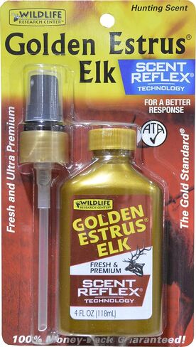 Wildlife Research Center Golden Estrus Elk Scent Attractant for Elk Hunting in Kuwait