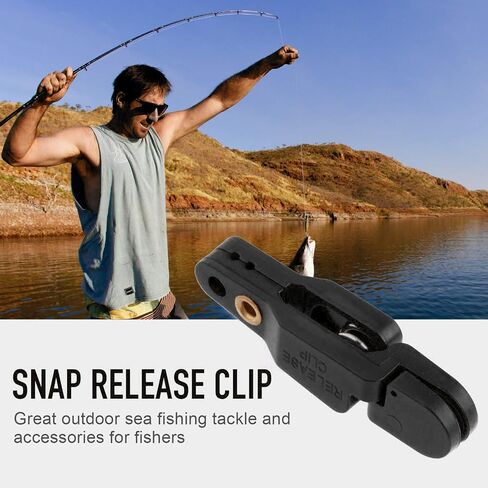 Heavy Tension Snap Release Clips for Weight Planer Board Kites Downrigger Trolling Fishing in Kuwait