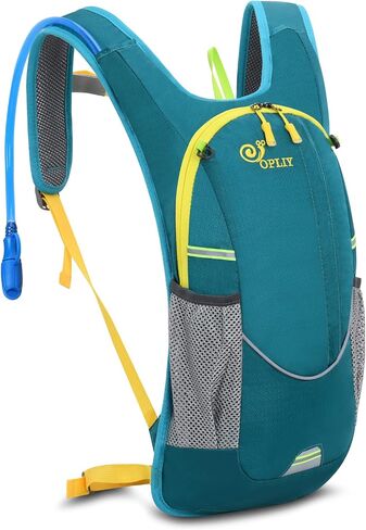 Hydration Backpack with 2L Water Bladder – Lightweight & Durable for Running, Hiking, Biking – Adjustable Fit for Men, Women, Youth in Kuwait