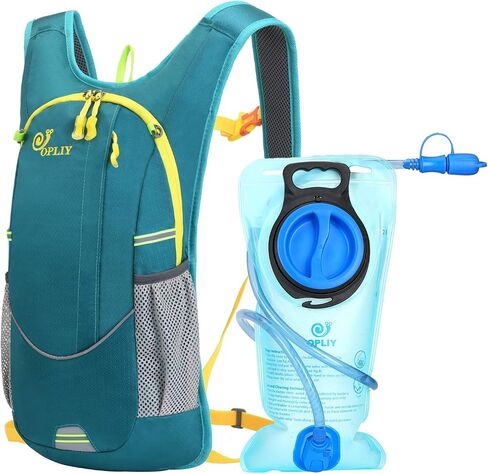 Hydration Backpack with 2L Water Bladder – Lightweight & Durable for Running, Hiking, Biking – Adjustable Fit for Men, Women, Youth in Kuwait