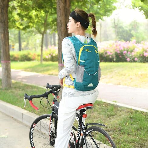 Hydration Backpack with 2L Water Bladder – Lightweight & Durable for Running, Hiking, Biking – Adjustable Fit for Men, Women, Youth in Kuwait